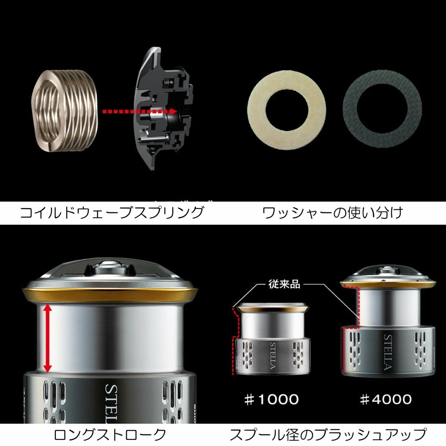 2018 Original Shimano STELLA FJ 1000 2500 C3000 C3000XG 3000MHG 4000XG 5000  Fishing Spinning Reel Saltwater Wheel Made in Japan